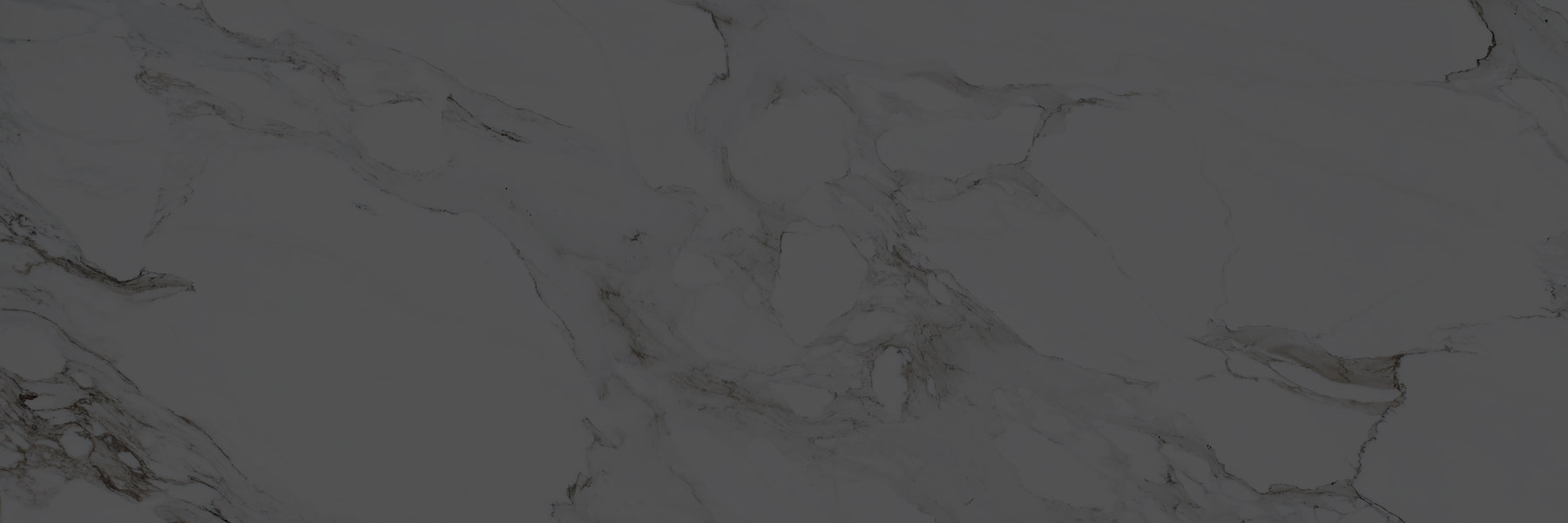 Smooth white marble surface with subtle gray veining.